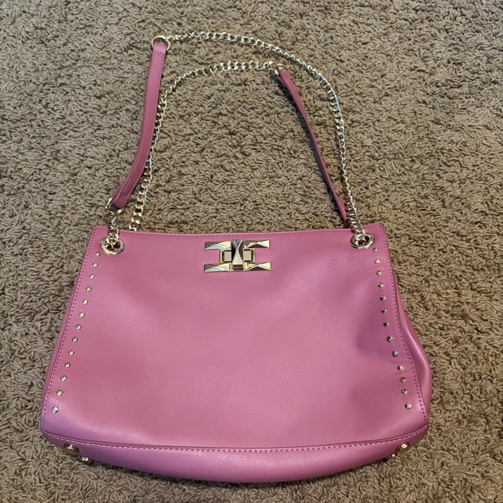 INC Pink Studded Women's Bag